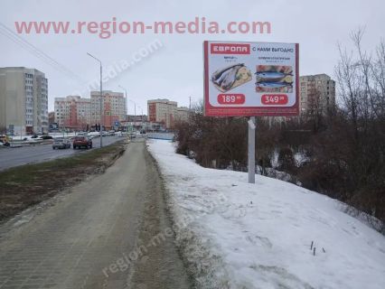 Размещение рекламы "Европа" на щитах 3х6 в Губкин